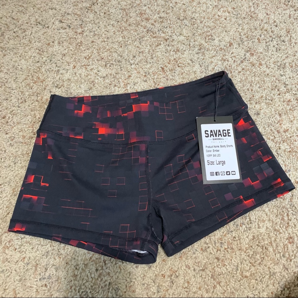 Savage Barbell Booty CrossFit Shorts